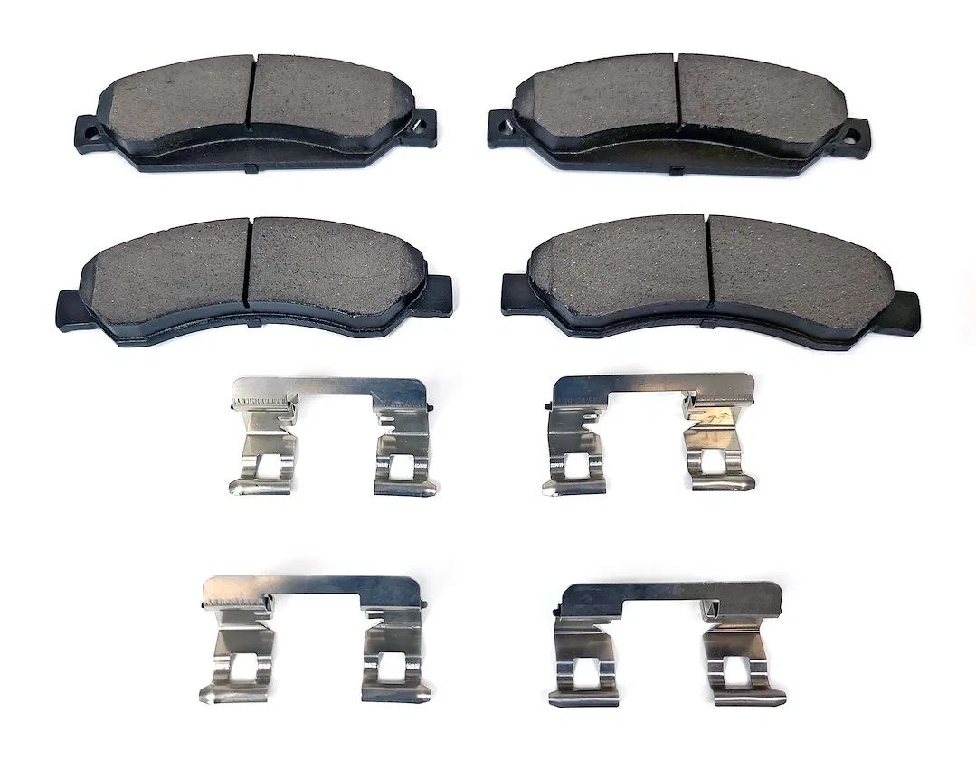 D1092 – BAER BRAKES Brake Pad, FMSI Number D1092 Ceramic Set Of 4 With Wear Indicator And Mounting Hardware